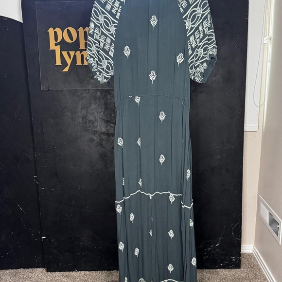 Free People Riley Embroidered Maxi Dress - Picture 8 of 9